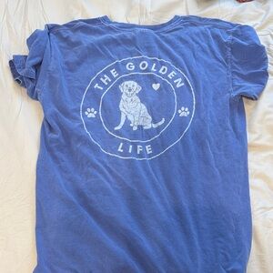 Blue Dog Graphic T-Shirt